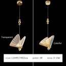 GobekUsa Butterfly LED Pendant Lamp: Modern Luxury Staircase & Bedroom Lighting Fixtures