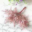 GobekUsa 200pcs Mixed Rose Red Flower Cherry Stamen Berries Bundle for DIY Decor