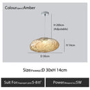GobekUsa Glass Cloud Chandelier LED Pendant Lamp for Villa Staircase & Hotel