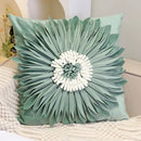 GobekUsa Blue Hyacinth Square Pillowcase, Non-Scripta Design, Modern Home Decoration