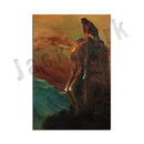 GobekUsa Beksinski Surreal Art Poster - Gothic Wall Art Canvas Print