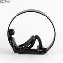 GobekUsa Abstract Resin Characters Desk Decoration Ornament for Room Aesthetic Decor