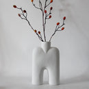 GobekUsa Geometric Ceramic Vase | Irregular Ornaments | Room Decoration Accessories