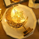 GobekUsa LED Ramadan Moon Star Night Light Table Lamp for Eid Decoration