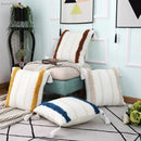 GobekUsa Boho Woven Tassel Tufted Throw Pillow Case for Sofa Bed Chair