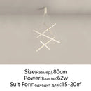 GobekUsa LED Chandelier: Modern Luster Lighting for Stair Hall Bedroom Room Duplex Building