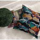 GobekUsa Geometric Embroidery Abstract Cushion Covers 45x45cm, Modern Home Decor