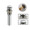 GobekUsa Gold Large Round Bathroom Pop-up Drain for Copper Washbasin Sink