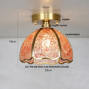 GobekUsa Glass Crystal Ceiling Light Fixture Modern Nordic Design