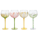 GobekUsa Hand Painted Glass Goblet: Creative Red Wine Glasses Cup for Wedding Party