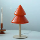 GobekUsa Christmas Tree Glass Table Lamp for Living Room & Bedroom Decor