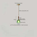 GobekUsa Green Leaf LED Pendant Lamp for Home and Cafe Decor