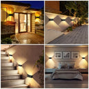 GobekUsa 24W LED Wall Light Up Down Adjustable Beam Cold IP65 Modern