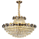 GobekUsa Crystal Light Luxury Chandelier for Living Room Dining Bedroom