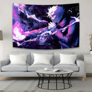 GobekUsa Jujutsu Kaisen Anime Tapestry - 90x150cm Aesthetic Room Decor & Wall Art