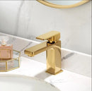 GobekUsa Gold Basin Faucet: Single Handle Bathroom Sink Tap & Brass Lavatory Mixer