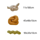 GobekUsa Kids Comfort Knotted Cushion: Handmade & Bendable for Couch, Bed, Car, Office.