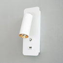 GobekUsa LED Wall Lights with Switch and USB Interface, Modern Wall Sconce Lighting