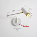 GobekUsa Adjustable E27 LED Wall Lamp Sconces Indoor Lighting Home Decor Bedroom Fixture