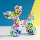 GobekUsa Balloon Dog Sculpture: Pop Art Decorative Figure for Home - Animal Statue