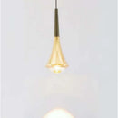 Modern Gold Adjustable Cord Pendant Light