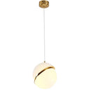 GobekUsa Gold Lustre LED Pendant Lights for Living/Dining Room, Bedroom & Shop