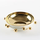 GobekUsa Geometric Sphere Fruit Bowl Round Tray Home Decoration Storage Container