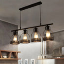 GobekUsa Industrial Loft Chandelier for Living Room Bedroom Coffee Shop Dining Area