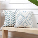 GobekUsa Diamond Tufted Blue Cushion Cover for Sofa Bed 45x45cm/30x50cm