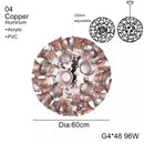 GobekUsa Designer Luxury Chalice Lamp for Living Room Bedroom Hotel Project Décor Home LED Suspension Luminaire