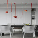 GobekUsa Leather Pendant Light: Modern Nordic DIY Chandelier for Home and Office Decor