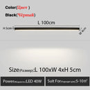 GobekUsa LED Linear Ceiling Lamp for Living Room, Dining Room, Bedroom - Minimalist Design