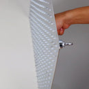 GobekUsa 20" Chrome Brass Square Rain Shower Head - Wall Mounted Bathroom Shower Head