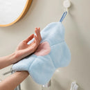 GobekUsa Coral Fleece Hand Towels: Thick, Breathable, Super Absorbent Dishcloth for Kitchen & Bathroom