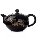 GobekUsa Chinese Dragon Ceramic Red Tea Pot Set Kettle Teapot Kung Fu Teaware