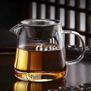 GobekUsa Glass Fair Cup, Kung Fu Tea Set, Heat Resistant Borosilicate Teapot Dispenser