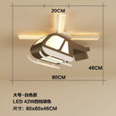 GobekUsa Cartoon Helicopter Ceiling Fan Light for Children's Room