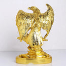 GobekUsa Golden Eagle Wings Spread Resin Statue Home & Office Decor Art Craft