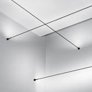 GobekUsa LED Skyline Linear Wall Light: SMD COB Strips for Minimalist Living & Exhibit Décor