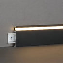GobekUsa LED Aluminium Profile Baseboard 1M/2M Linear Light Bar for Surface Mounted Skirting