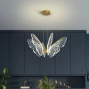 GobekUsa Butterfly Modern Pendant Chandelier for Living Room and Dining Area