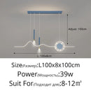 GobekUsa LED Pendant Lights Modern Hanging Lamp Dining Kitchen Island Decor