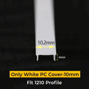 GobekUsa LED Strip Channel Diffuser for Flexible Replaceable LED Aluminum Profile Light Cover