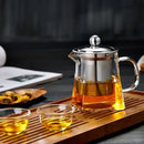 GobekUsa Glass Teapot with Stainless Steel Infuser