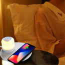 GobekUsa LED Light Wireless Charger Table Lamp for iPhone Samsung Huawei - Wireless Charging Pad