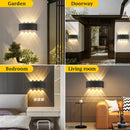 GobekUsa LED Outdoor Garden Wall Light Waterproof Decor Porch Lamp Fixture