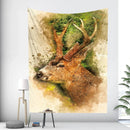 GobekUsa Elephant Tarot Psychedelic Tapestry for Home Decor and Yoga Room Zen Vibes