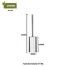 GobekUsa Gold Toilet Brush Set with Wall Mount Holder