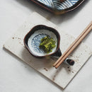 GobekUsa Ceramic Japanese Porcelain Chopsticks Holder & Sauce Dish