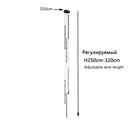 GobekUsa Linear Creative Chandelier for Living Room Lobby, Bedroom, Hotel, Restaurant Lighting